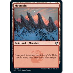 画像1: 【ENG】山/Mountain[MTG_AFR_275L]