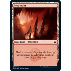 画像1: 【ENG】山/Mountain[MTG_AFR_276L]