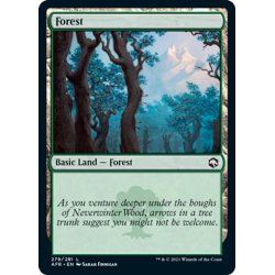 画像1: 【ENG】森/Forest[MTG_AFR_279L]