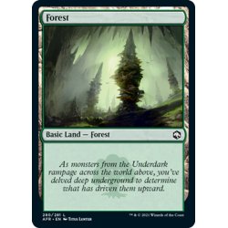 画像1: 【ENG】森/Forest[MTG_AFR_280L]