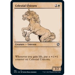 画像1: 【ENG】天界のユニコーン/Celestial Unicorn[MTG_AFR_301C]