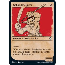 画像1: 【ENG】ゴブリンの投槍兵/Goblin Javelineer[MTG_AFR_318C]