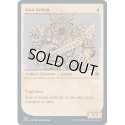 画像1: 【ENG】アイアン・ゴーレム/Iron Golem[MTG_AFR_348U]