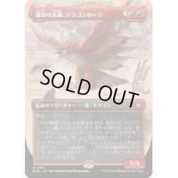 画像1: 【JPN】■ボーダーレス■運命の大嵐、ドラゴンホーク/Dragonhawk, Fate's Tempest [MTG_BLB_0291_M]