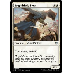 画像1: 【ENG】輝き刃のオコジョ/Brightblade Stoat [MTG_BLB_0004_U]