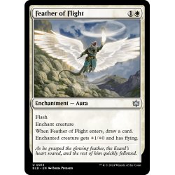 画像1: 【ENG】飛行の羽/Feather of Flight [MTG_BLB_0013_U]