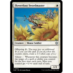 画像1: 【ENG】花足の剣豪/Flowerfoot Swordmaster [MTG_BLB_0014_U]