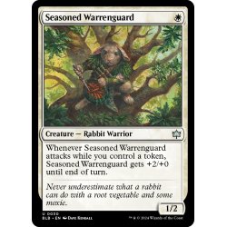 画像1: 【ENG】歴戦の巣穴守り/Seasoned Warrenguard [MTG_BLB_0030_U]