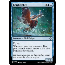 画像1: 【ENG】カワセミの騎士/Knightfisher [MTG_BLB_0055_U]