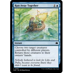 画像1: 【ENG】共に逃走/Run Away Together [MTG_BLB_0067_C]