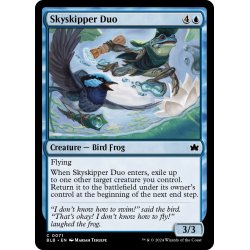 画像1: 【ENG】飛び跳ねる二人組/Skyskipper Duo [MTG_BLB_0071_C]