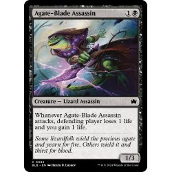 画像1: 【ENG】瑪瑙刃の暗殺者/Agate-Blade Assassin [MTG_BLB_0082_C]