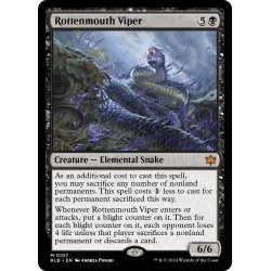 画像1: 【ENG】腐敗口のバイパー/Rottenmouth Viper [MTG_BLB_0107_M]