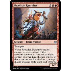 画像1: 【ENG】爬虫類の徴募兵/Reptilian Recruiter [MTG_BLB_0149_U]