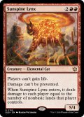 【ENG】陽背骨のオオヤマネコ/Sunspine Lynx [MTG_BLB_0155_R]