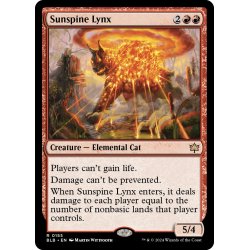 画像1: 【ENG】陽背骨のオオヤマネコ/Sunspine Lynx [MTG_BLB_0155_R]