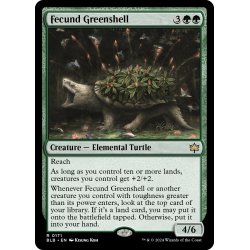 画像1: 【ENG】肥えた緑甲羅/Fecund Greenshell [MTG_BLB_0171_R]