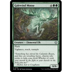 画像1: 【ENG】烈風のヘラジカ/Galewind Moose [MTG_BLB_0173_U]