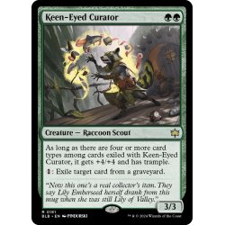 画像1: 【ENG】鋭い目の管理者/Keen-Eyed Curator [MTG_BLB_0181_R]