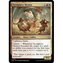 画像1: 【ENG】豆殻刀の導師/Seedglaive Mentor [MTG_BLB_0231_U]