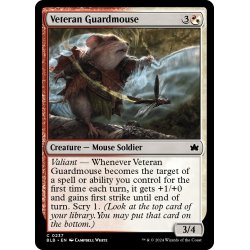 画像1: 【ENG】古参の護衛鼠/Veteran Guardmouse [MTG_BLB_0237_C]