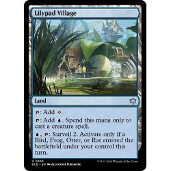 画像1: 【ENG】蓮葉村/Lilypad Village [MTG_BLB_0255_U]