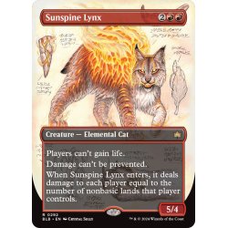 画像1: 【ENG】■ボーダーレス■陽背骨のオオヤマネコ/Sunspine Lynx [MTG_BLB_0292_R]