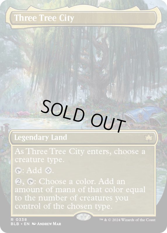 画像1: 【ENG】■ボーダーレス■三本木市/Three Tree City[MTG_BLB_0338_R] (1)