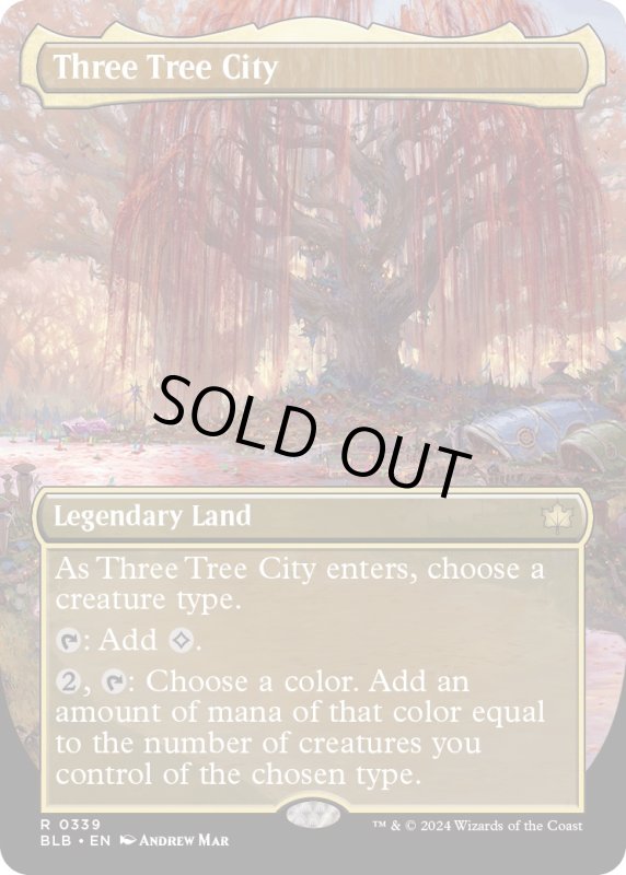 画像1: 【ENG】■ボーダーレス■三本木市/Three Tree City[MTG_BLB_0339_R] (1)