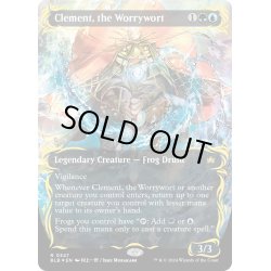 画像1: 【ENG】★レイズドFoil★心配潮、クレメント/Clement, the Worrywort [MTG_BLB_0347_R]