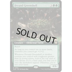 画像1: 【ENG】■拡張アート■肥えた緑甲羅/Fecund Greenshell [MTG_BLB_0362_R]