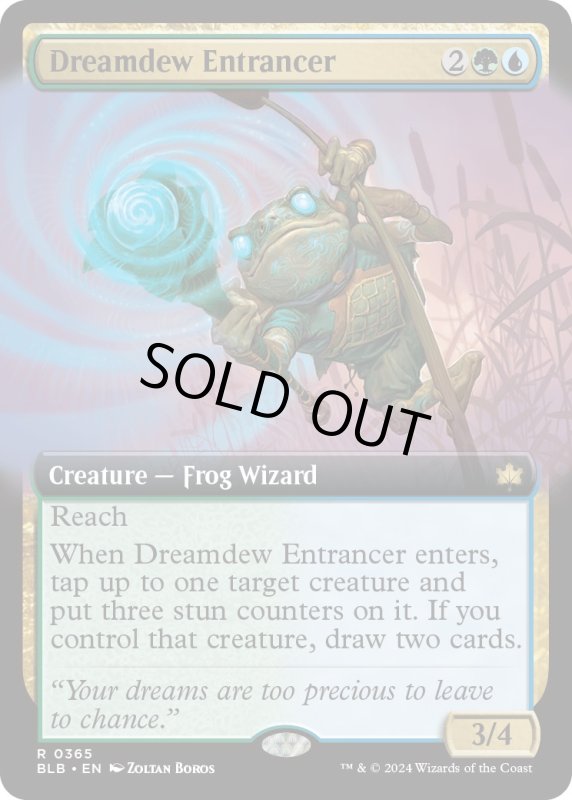 画像1: 【ENG】■拡張アート■夢露の幻惑者/Dreamdew Entrancer [MTG_BLB_0365_R] (1)