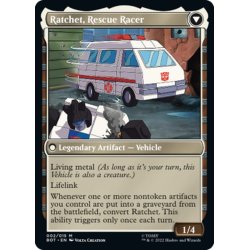 画像2: 【ENG】戦場軍医、ラチェット/Ratchet, Field Medic//救命救急車、ラチェット/Ratchet, Rescue Racer[MTG_BOT_002M]