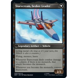 画像2: 【ENG】力を欲する者、スタースクリーム/Starscream, Power Hungry//シーカーの隊長、スタースクリーム/Starscream, Seeker Leader[MTG_BOT_005R]