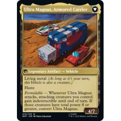 画像2: 【ENG】戦術家、ウルトラマグナス/Ultra Magnus, Tactician//走行運搬車、ウルトラマグナス/Ultra Magnus, Armored Carrier[MTG_BOT_015R]