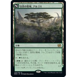 画像1: 【JPN】自然の聖域、アルゴス/Argoth, Sanctum of Nature//ガイアの具現、ティタニア/Titania, Gaea Incarnate[MTG_BRO_256R]