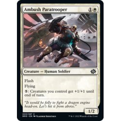 画像1: 【ENG】待ち伏せの降下兵/Ambush Paratrooper[MTG_BRO_003C]