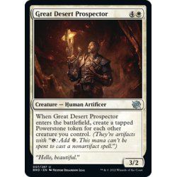 画像1: 【ENG】大砂漠探鉱者/Great Desert Prospector[MTG_BRO_007U]