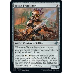 画像1: 【ENG】ヨーティアの前線兵/Yotian Frontliner[MTG_BRO_042U]