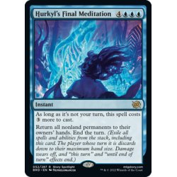 画像1: 【ENG】ハーキルの最後の瞑想/Hurkyl's Final Meditation[MTG_BRO_052R]