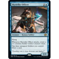 画像1: 【ENG】天空射の士官/Skystrike Officer[MTG_BRO_062R]