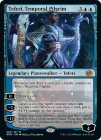 【ENG】時間の旅人、テフェリー/Teferi, Temporal Pilgrim[MTG_BRO_066M]