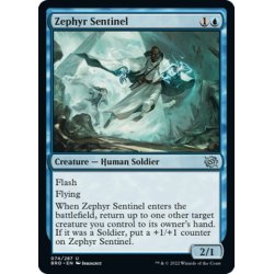 画像1: 【ENG】微風の歩哨/Zephyr Sentinel[MTG_BRO_074U]