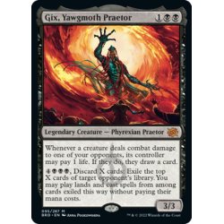 画像1: 【ENG】ヨーグモスの法務官、ギックス/Gix, Yawgmoth Praetor[MTG_BRO_095M]