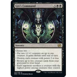 画像1: 【ENG】ギックスの命令/Gix's Command[MTG_BRO_097R]