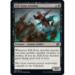 画像1: 【ENG】殺戮領域の軽業師/Kill-Zone Acrobat[MTG_BRO_106C]