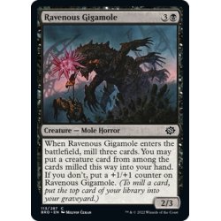 画像1: 【ENG】貪欲な巨大モグラ/Ravenous Gigamole[MTG_BRO_113C]