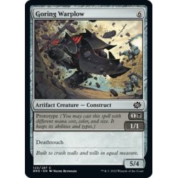 画像1: 【ENG】突き刺す戦耕し/Goring Warplow[MTG_BRO_120C]