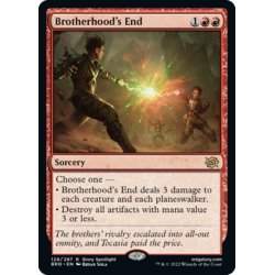 画像1: 【ENG】兄弟仲の終焉/Brotherhood's End[MTG_BRO_128R]