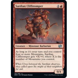 画像1: 【ENG】サルディアの岸壁踏み/Sardian Cliffstomper[MTG_BRO_151U]